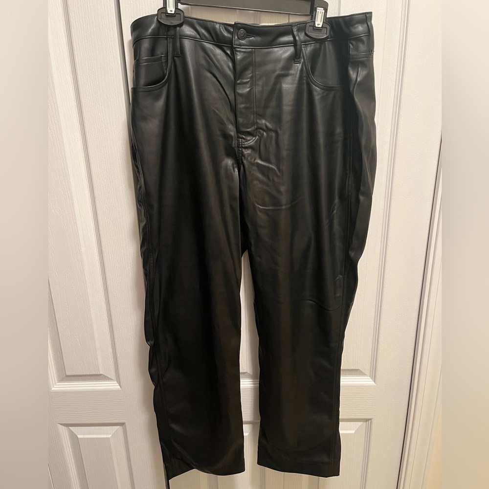 NWT Hollister Leather Pants - Picture 2 of 5